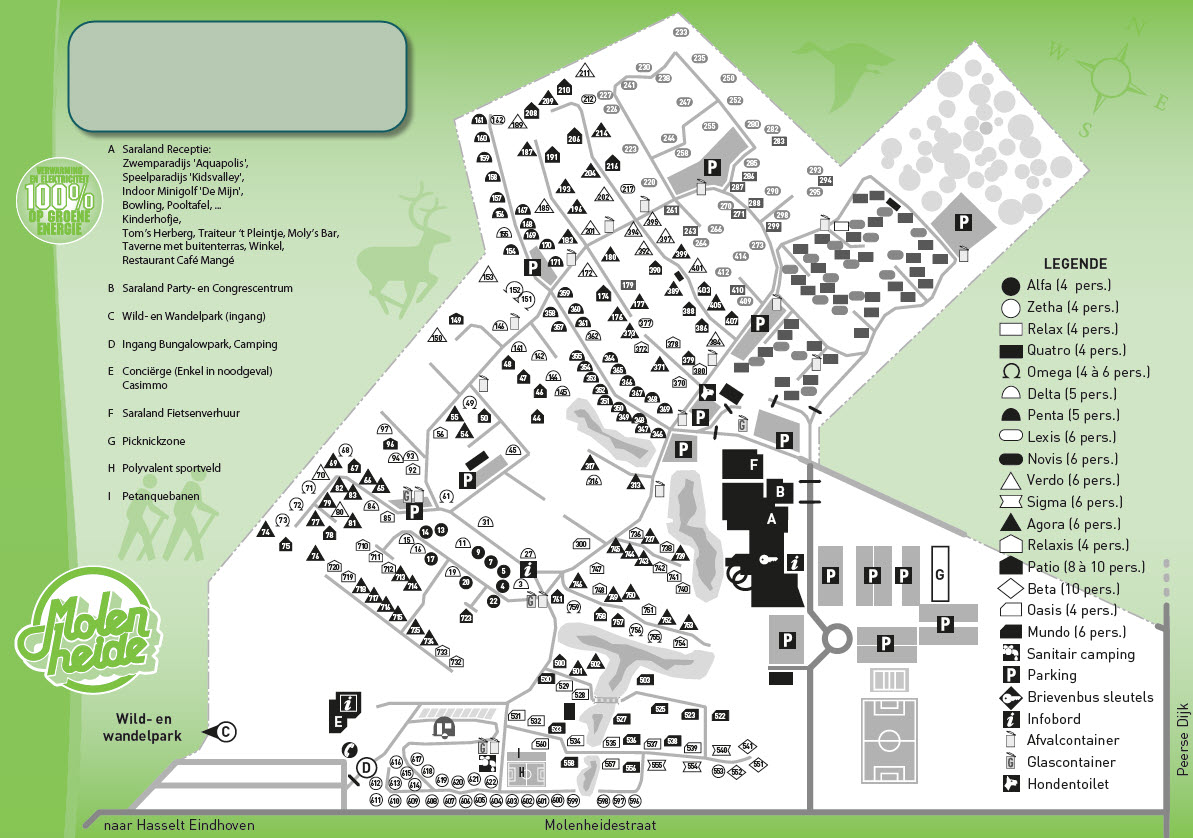 Park Molenheide - Map & ground plan - the best offers!